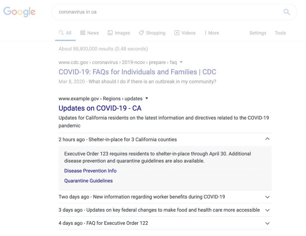 covid 19 announcement