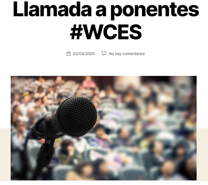 llamada ponentes